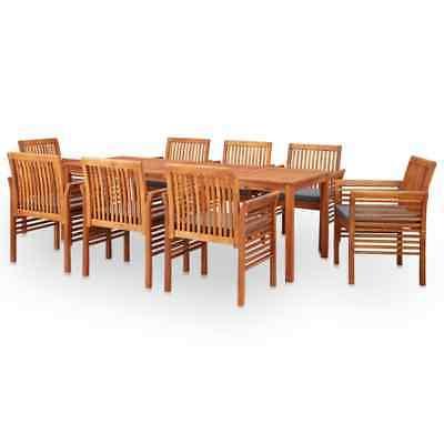 massello di acacia set da pranzo giardino