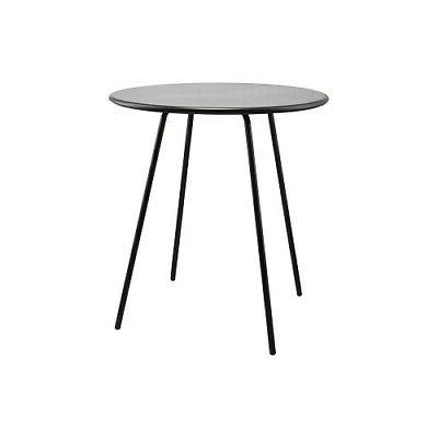medio metallo nero tavolino 70 cm da
