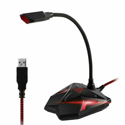 microfono con stand da tavolo gaming meeting