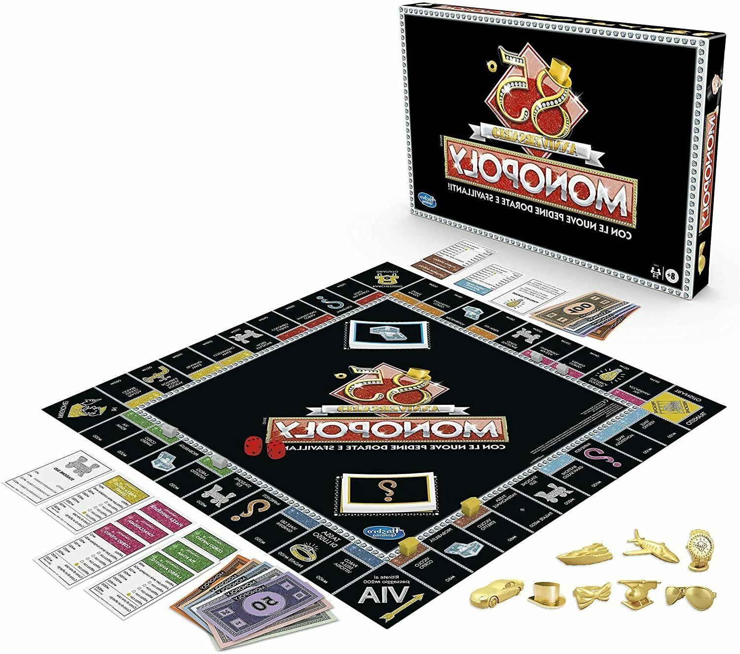 monopoli 85 anniversario giochi da tavolo societa