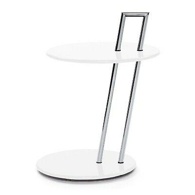 occasional eileen grigio bianco rotondo tavolino