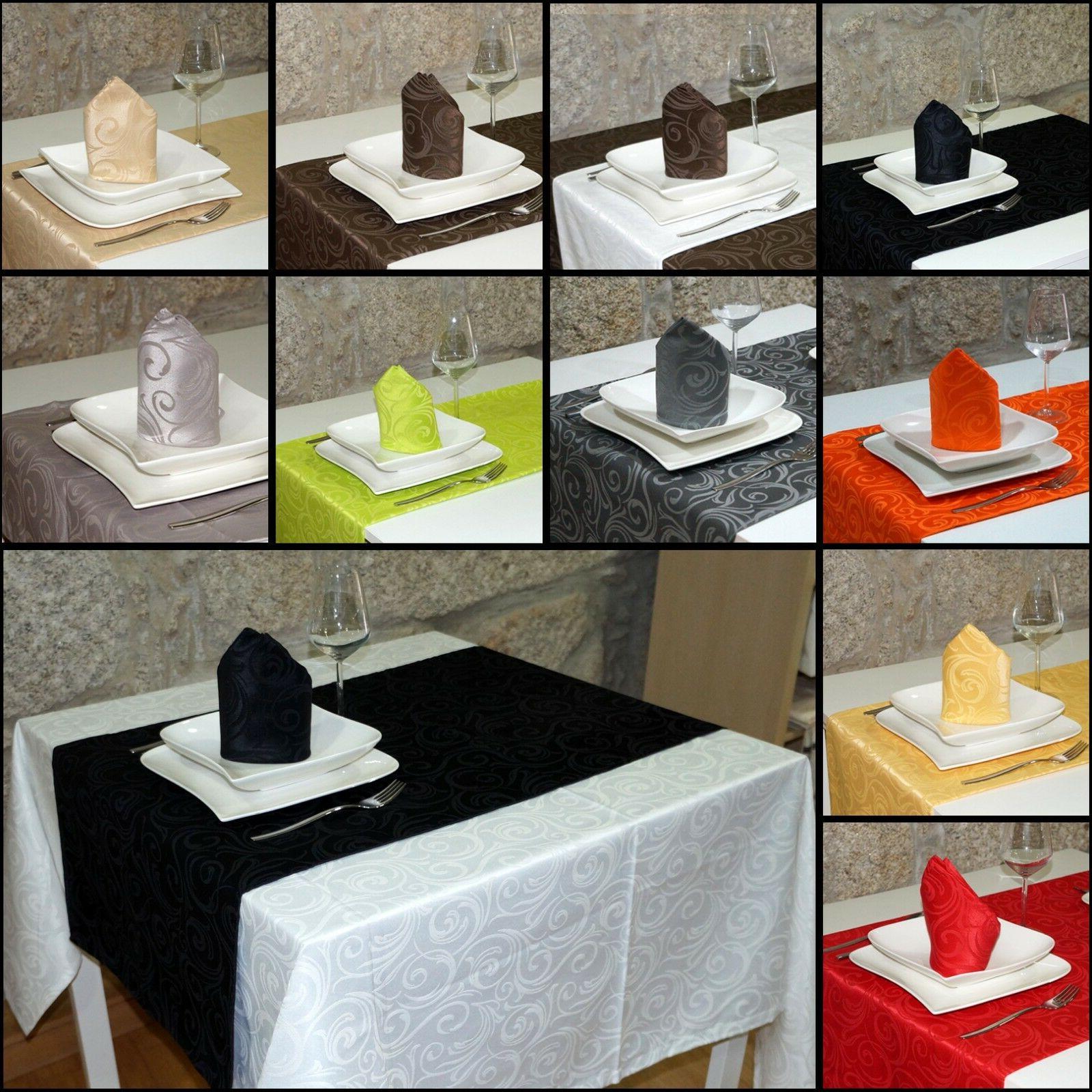 pack 2 runner da tavolo anti manchie