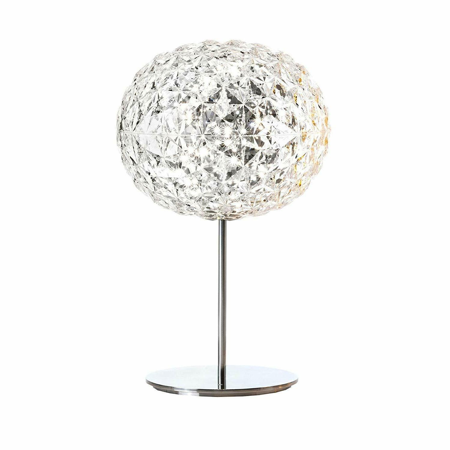 planet led lampada da tavolo con piede