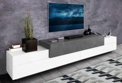 porta tv dal desing moderno in finitura