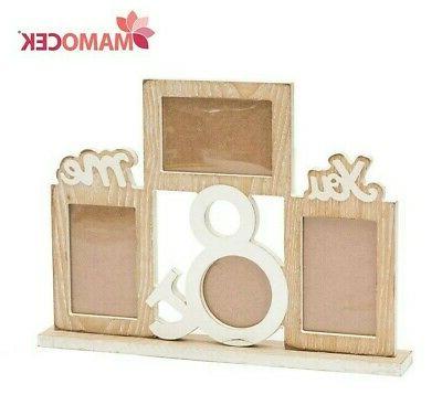 portafoto multipla cornice in legno you