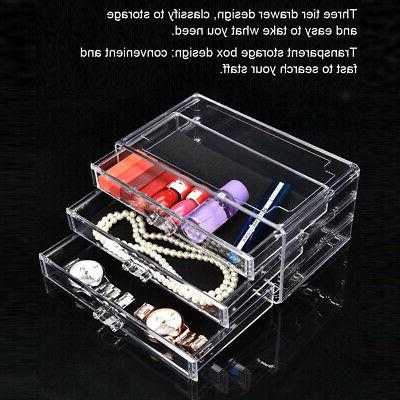 portaoggetti per cosmetici da tavolo con cassetti