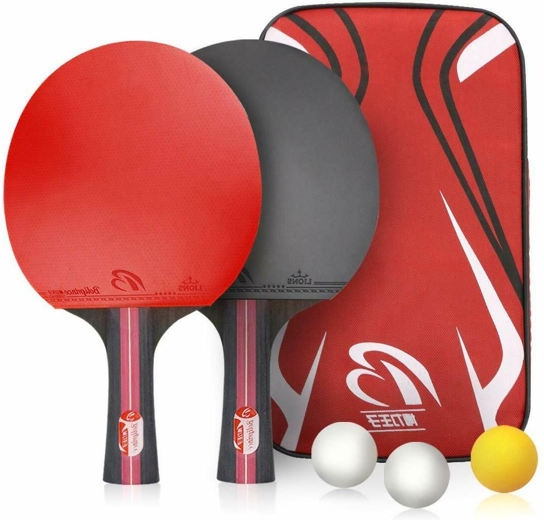 racchetta da ping pong professionale tennis da