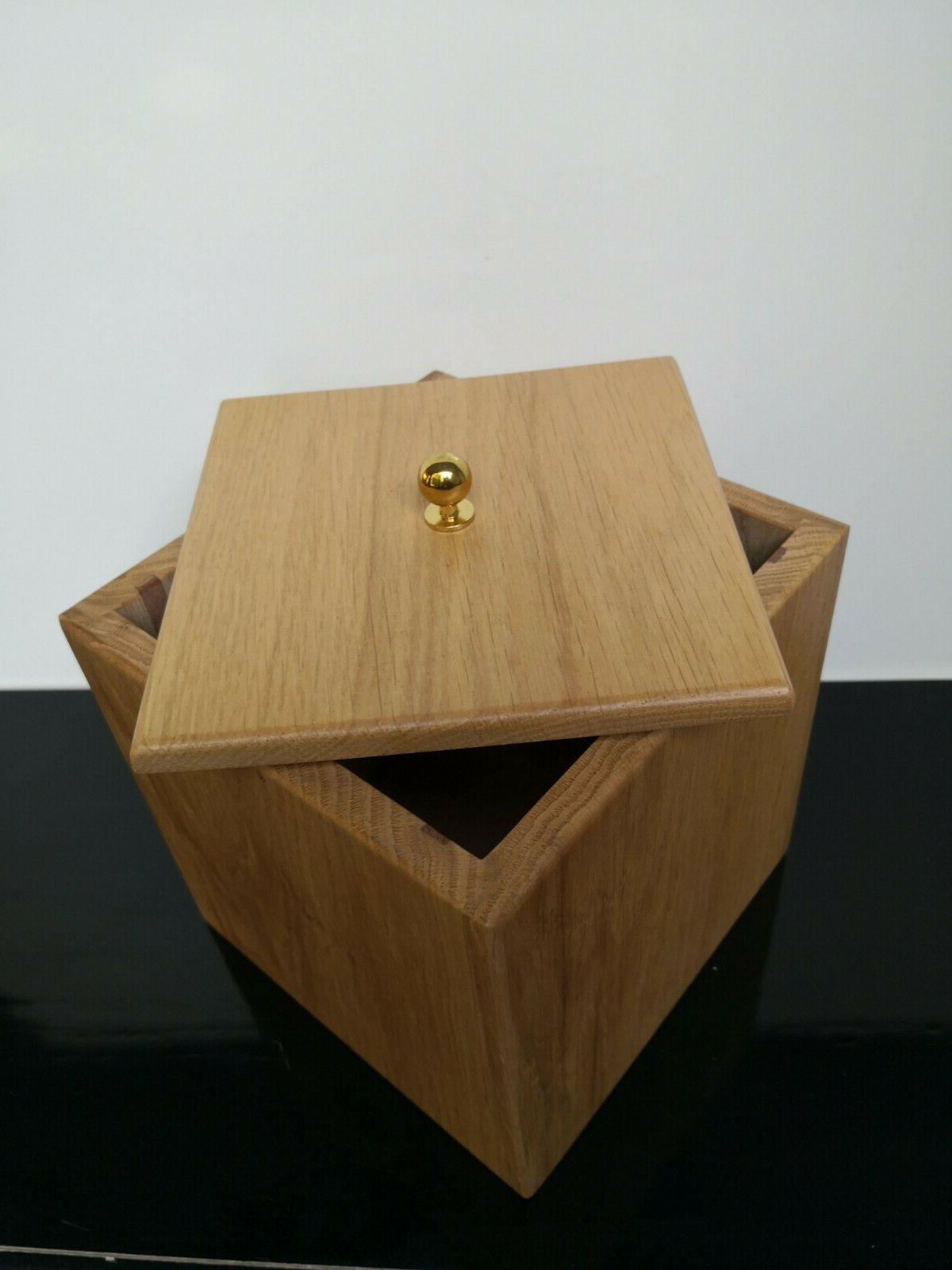 scatola in legno con coperchio contenitori in