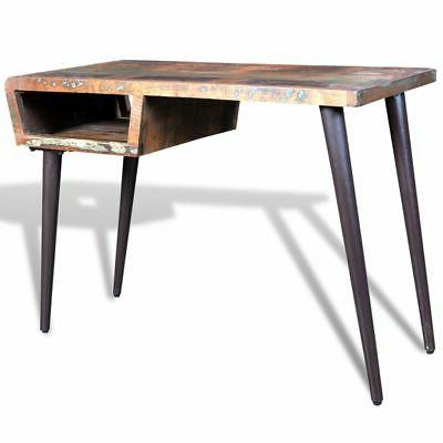 scrivania in legno di recupero gambe in
