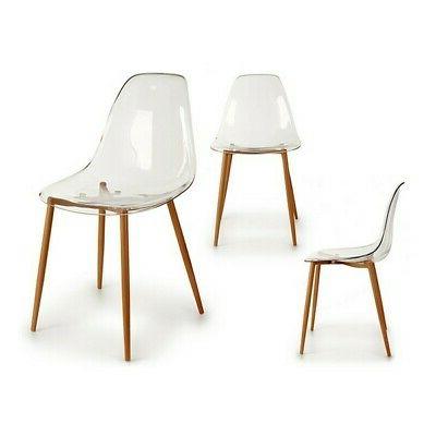 sedia da sala da pranzo trasparente 54