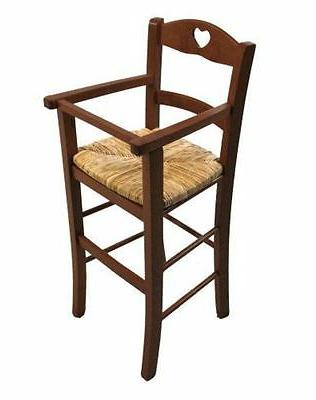 sediolone bimbi in legno con protezione sgabello