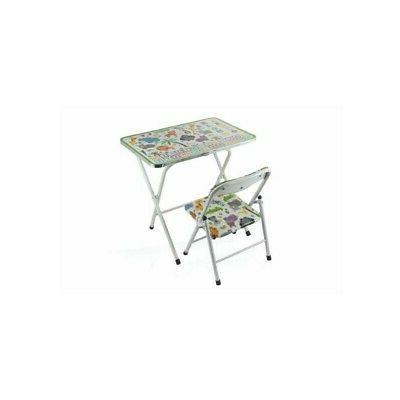 set 2 pezzi tavolo con sedia bimbo