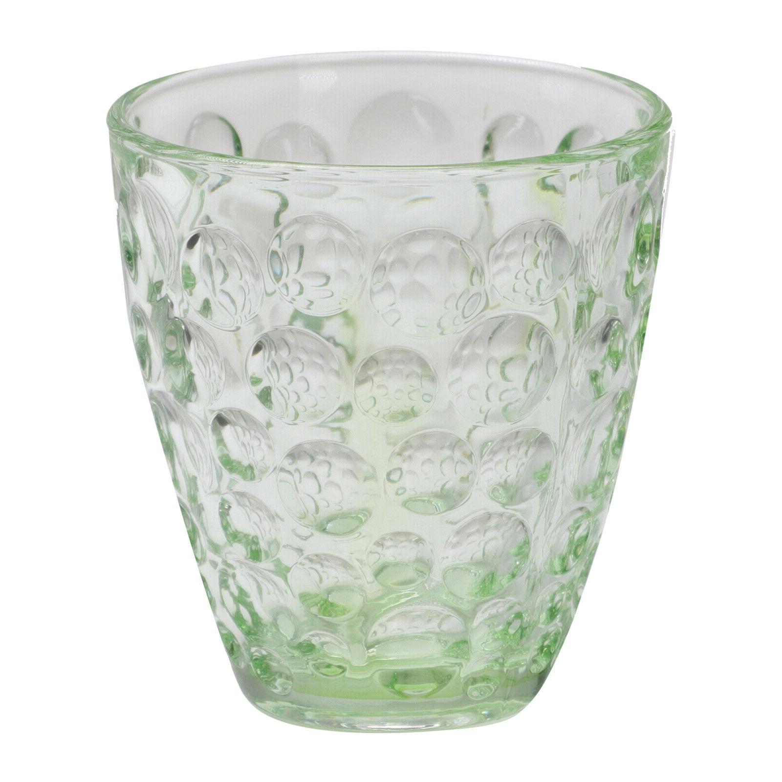 set 3 bicchieri in vetro trasparente acqua