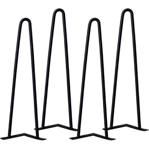 set 4 gambe per tavolo tavolino ferro