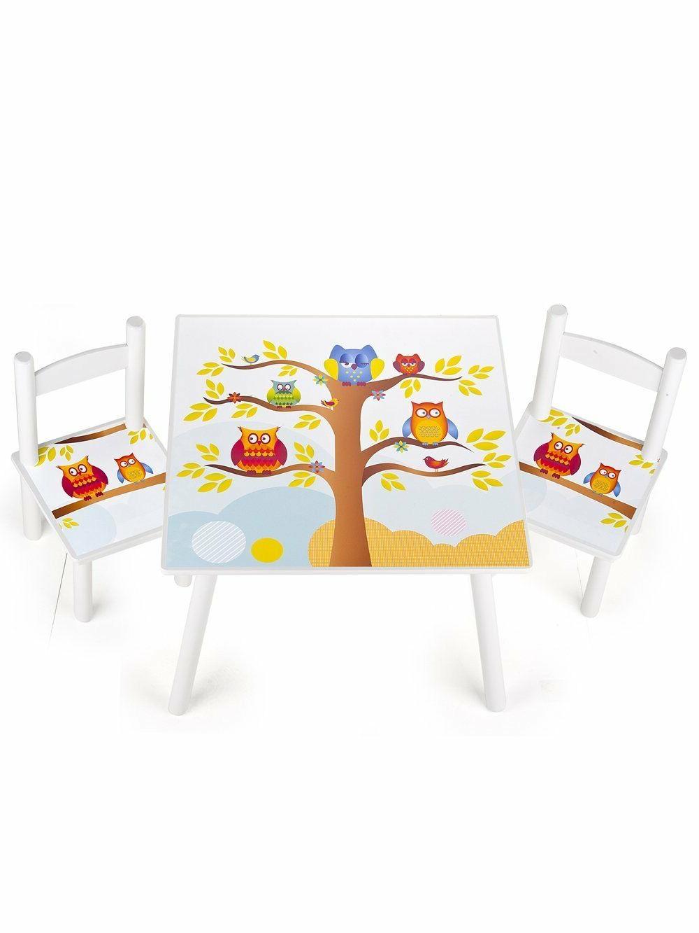 set da cameretta per bambini tavolo e