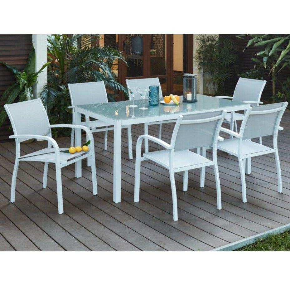 set da giardino miami bianco salotto da