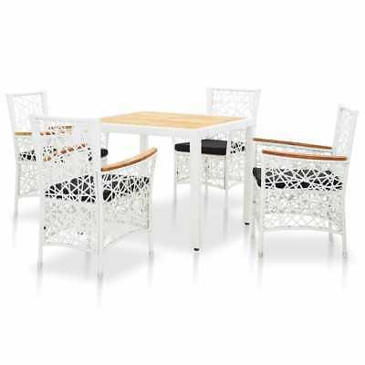 set da pranzo per giardino 5 pz