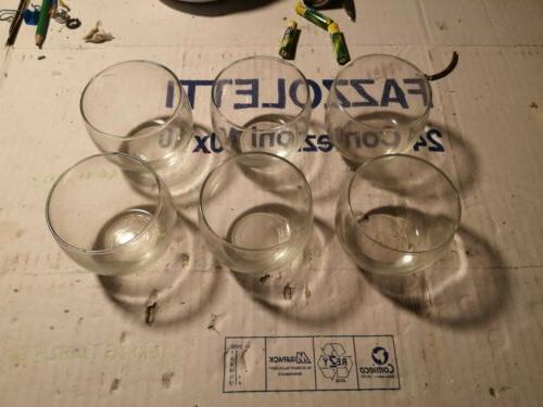 set da tavola 6 bicchieri acqua in