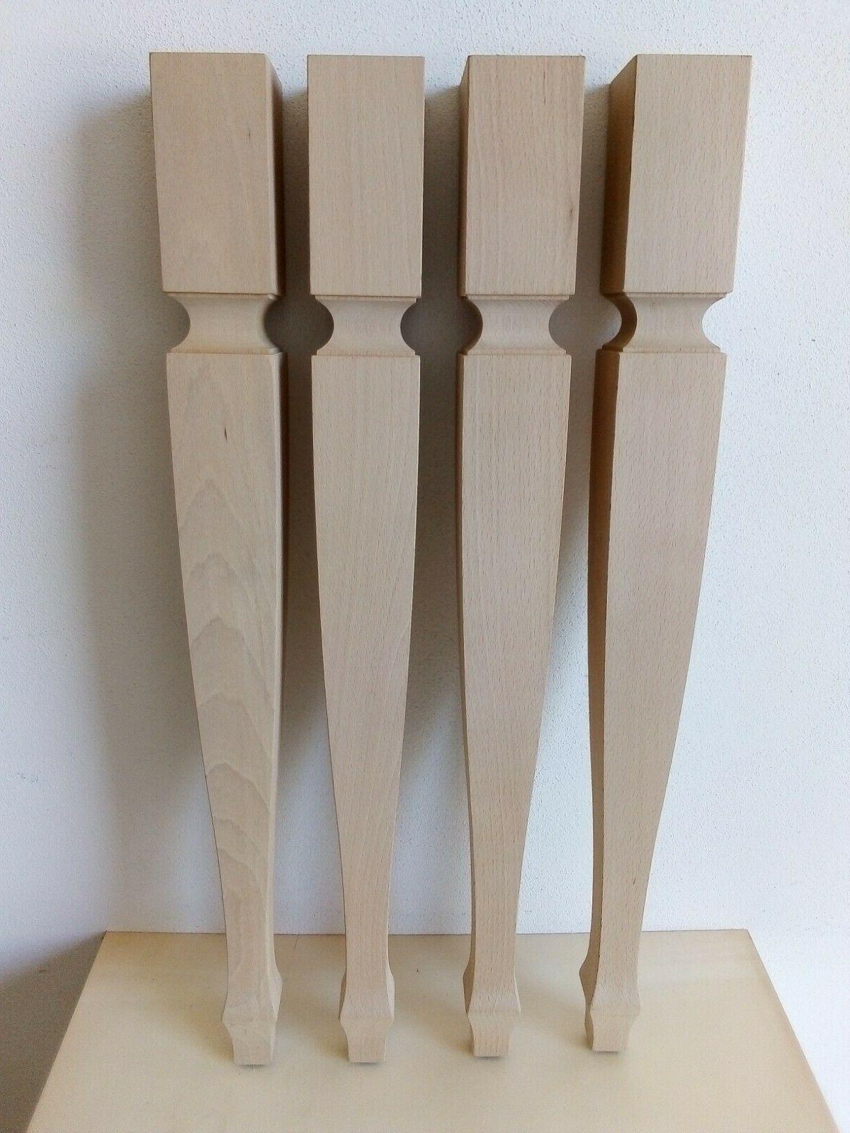 set di 4 gambe per tavolo mod