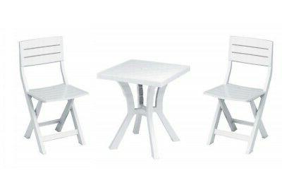 set duetto resina tavolo tavolino 60x60 cm