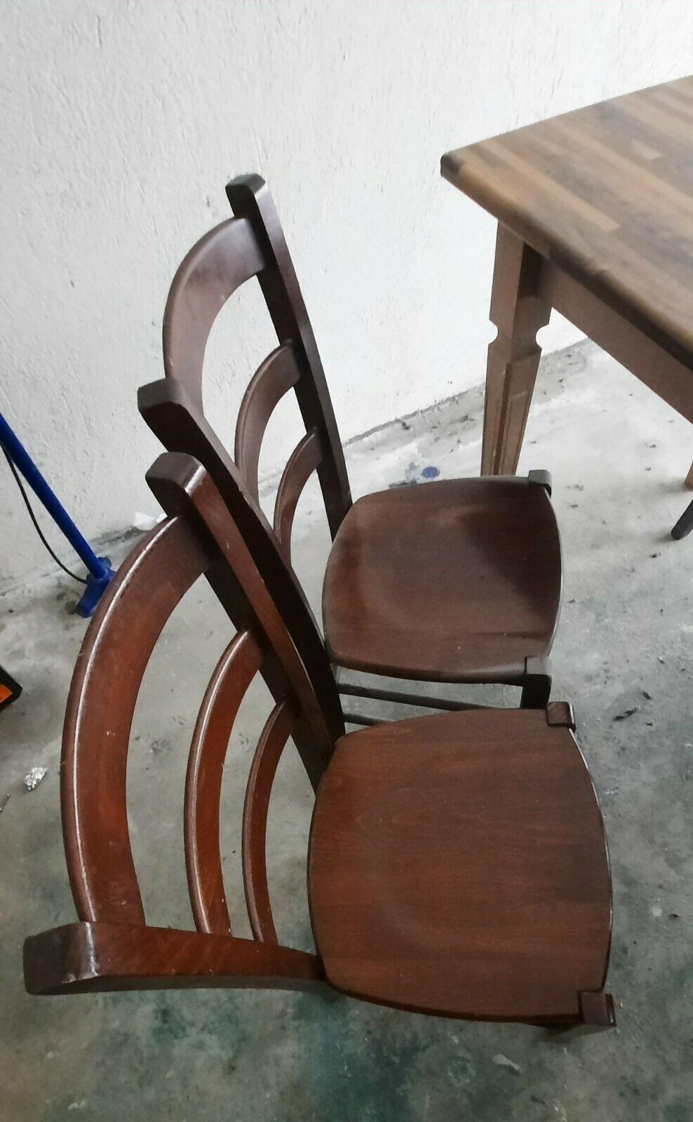 set tavolo con 4 sedie