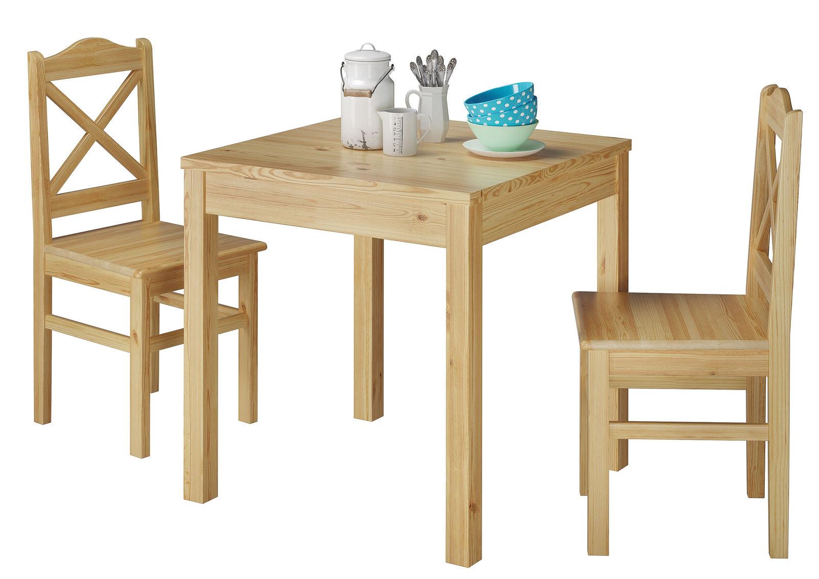 set tavolo da pranzo con zampe levigate