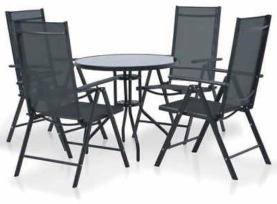 set tavolo e 4 sedie pieghevoli da