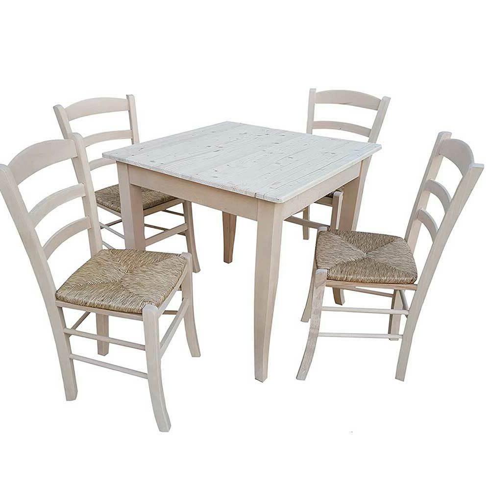 set tavolo e sedia sedie in legno