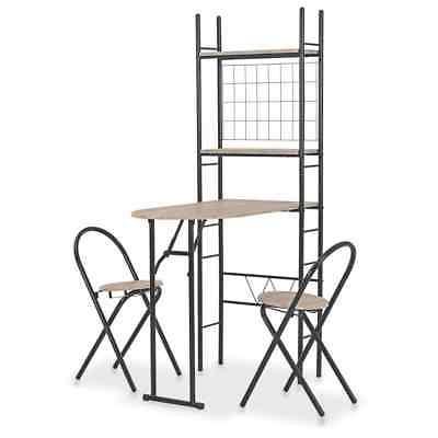 set tavolo e sedie colazione pieghevoli con