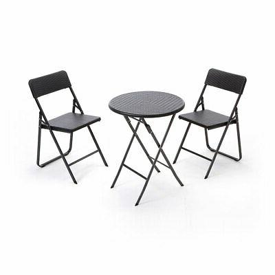 set tavolo e sedie per bar e