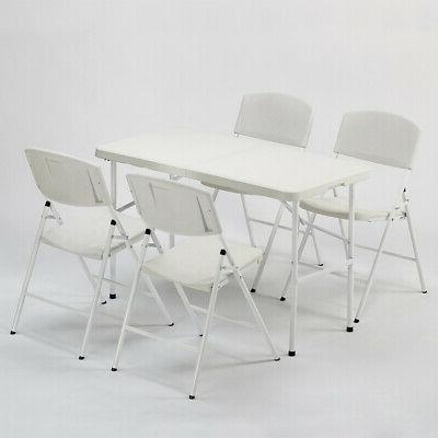 set tavolo rettangolare 120x60 e 4 sedie