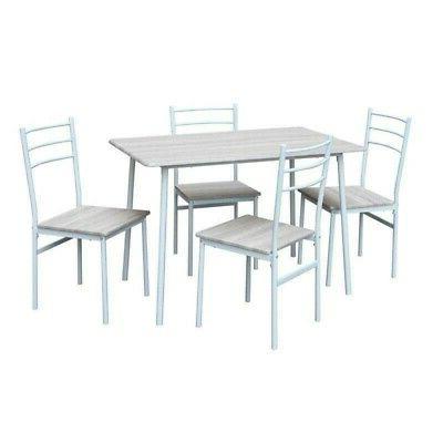 set tavolo rettangolare da pranzo con 4