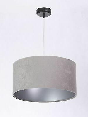 sospensione tavolo da pranzo soggiorno tessuto grigio