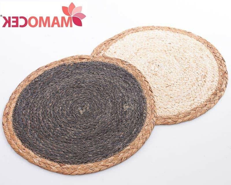 sottopentola sottopiatto paglia tondo d35 mais tavola