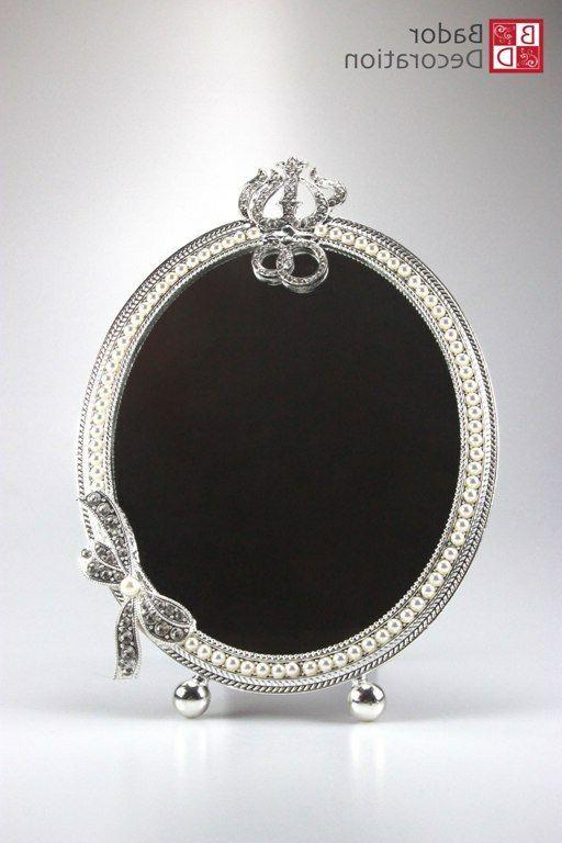 specchio con supporto tavolo per cosmetici trucco