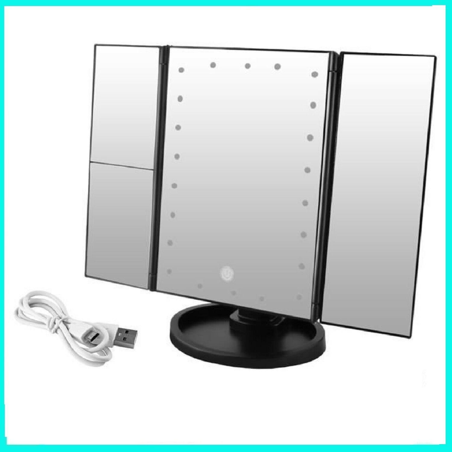 specchio da trucco tavolo illuminato con 22