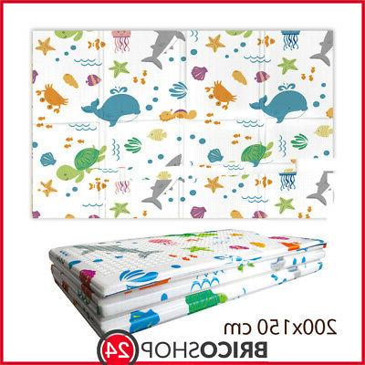 tappeto per bambini 200x150 pieghevole antiscivolo soft