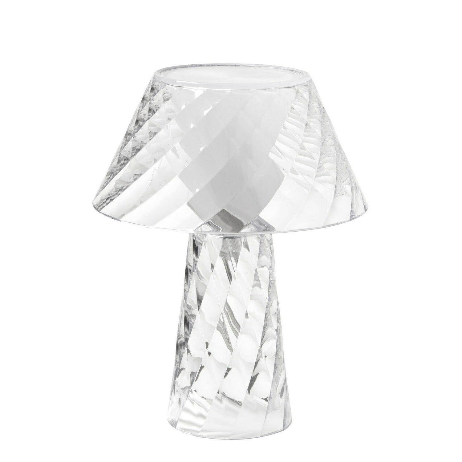 tata lampada da tavolo trasparente