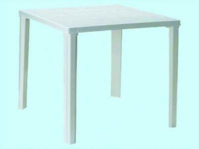 tavoli tavolo in resina rodi quadrato bianco