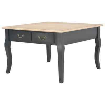 tavolino da caffa nero 80x80x50 cm in