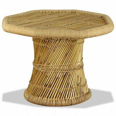 tavolino da caffe in bambu ottagonale 60x60x45