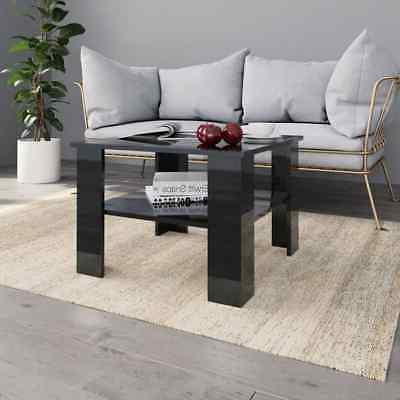 tavolino da caffe nero lucido in truciolato