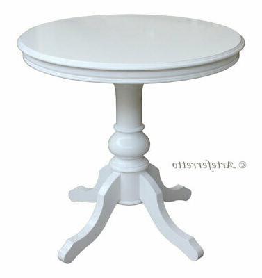 tavolino da salotto rotondo in legno laccato