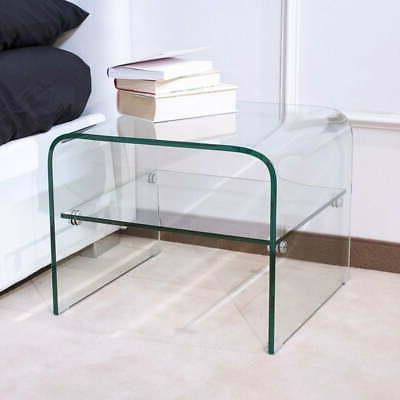 tavolino in vetro h48x65x65cm eta trasparente