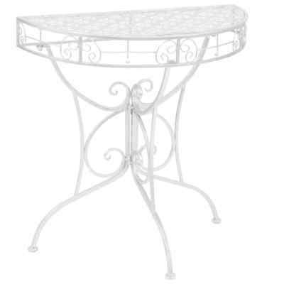 tavolino ingresso corridoio stile vintage in metallo