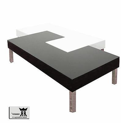 tavolino moderno salotto soggiorno legno laccato lucido