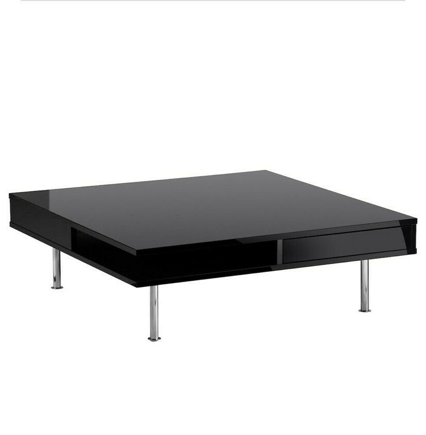 tavolino nero lucido tofteryd