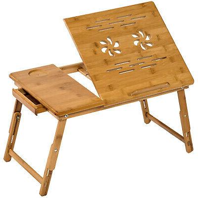 tavolino pieghevole e portatile da letto per