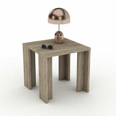 tavolino quadrato colore quercia 50x50xh48 cm a15527