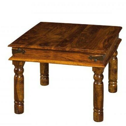 tavolino quadrato in legno